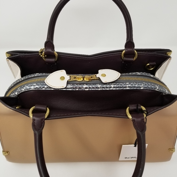 Coach Mason Satchel Bag - Picture 10 of 11